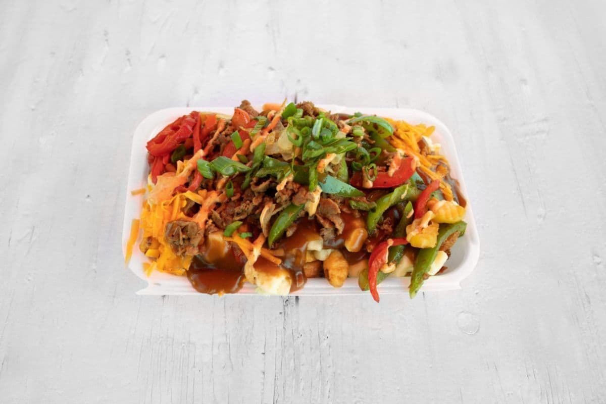 Philly Cheese Steak Poutine