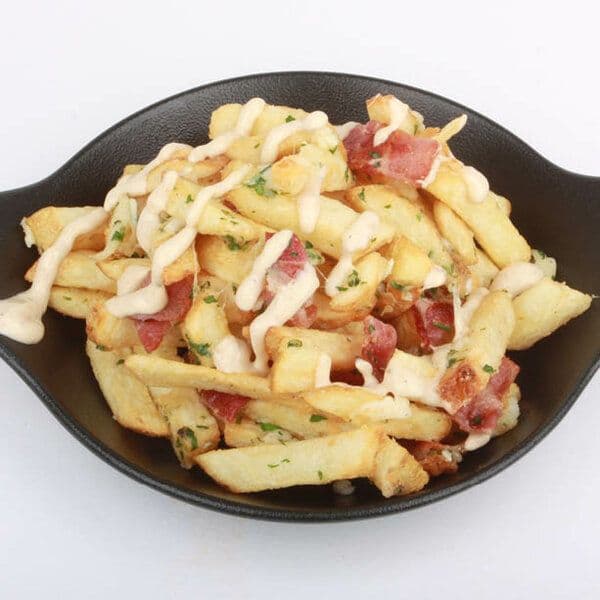 Garlic Bacon Parmesan Fries