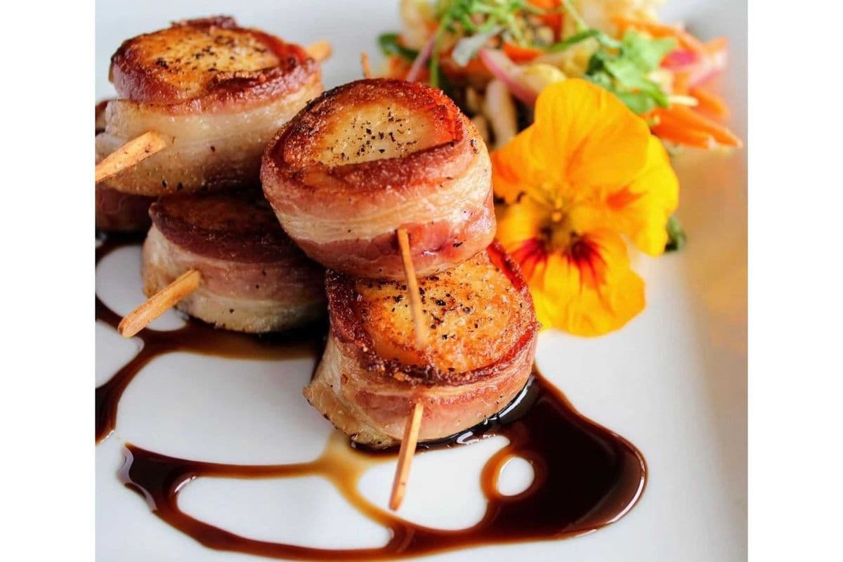 Bacon Wrapped Scallops