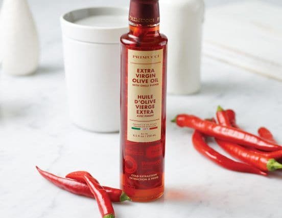 Extra Virgin Olive Oil with Hot Chili Pepper