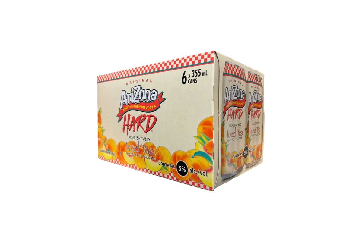 Arizona Peach Tea 6AR (6 x 355ml)