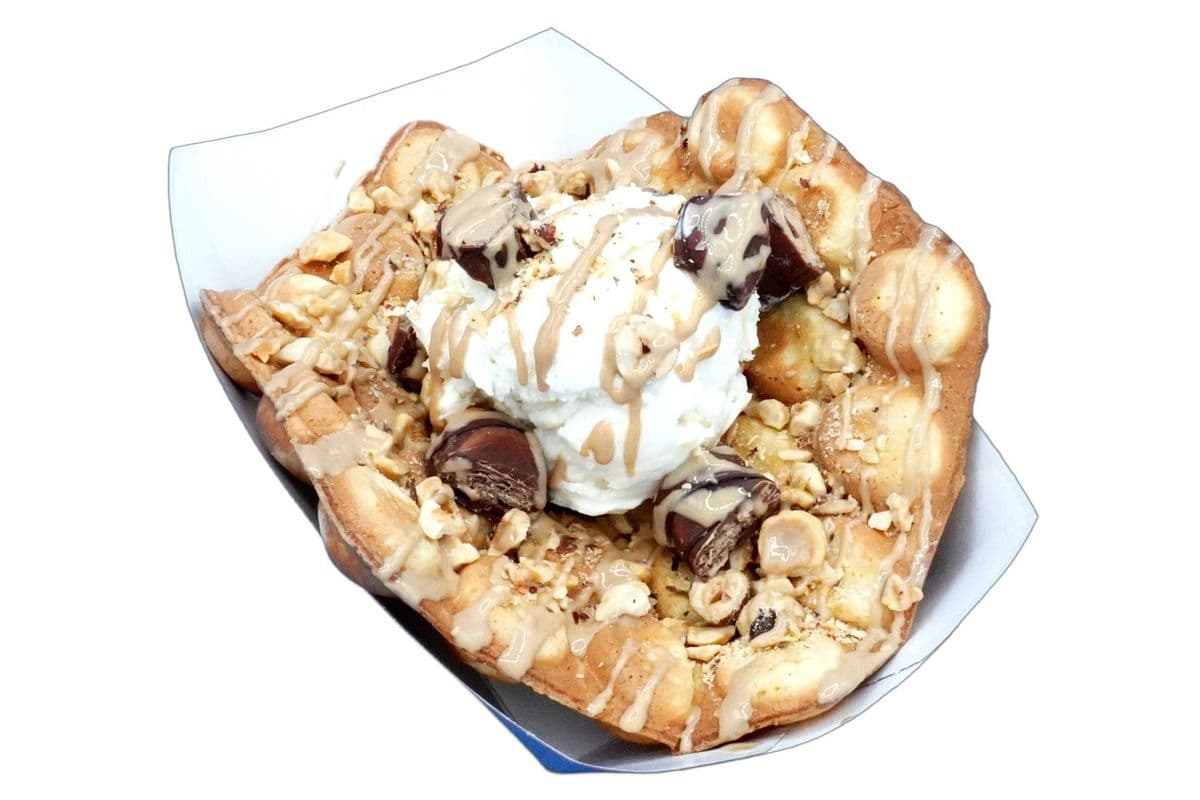 Bueno (Signature) Bubble Waffle with Gelato or Sorbet