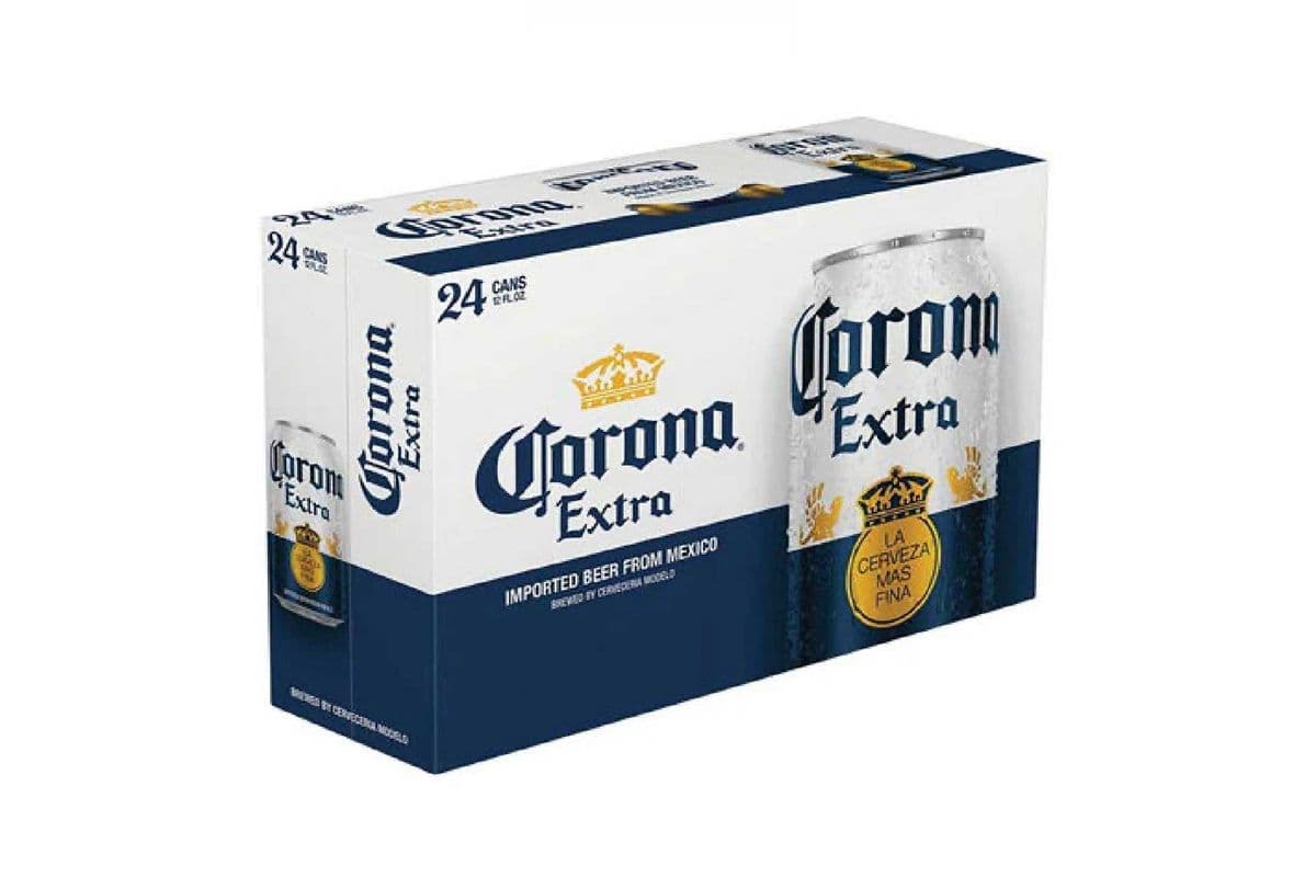 Corona Extra Beer 24 Cans (24 x 355ml)