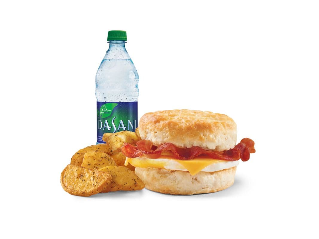 Bacon, Egg & Cheese Biscuit Combo - Small