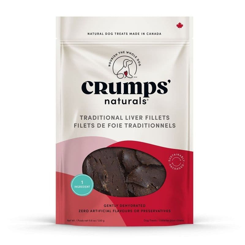 Crumps Traditional Liver Fillets Dog 330 g