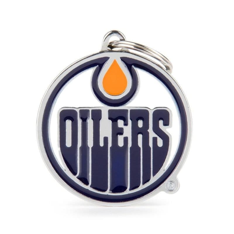 MyFamily NHL Edmonton Oilers Engraved Tag