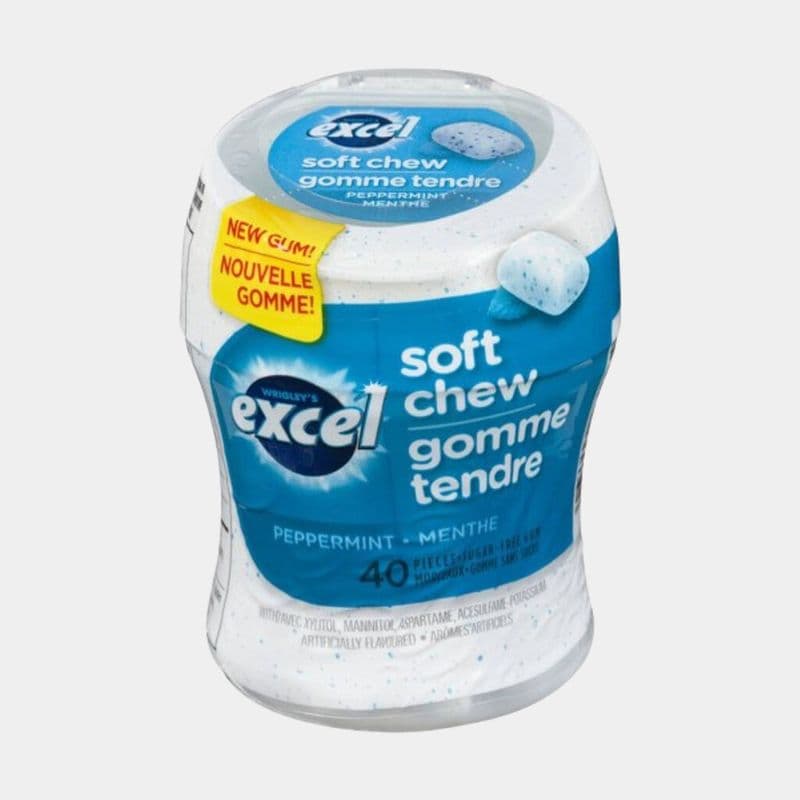 Excel Gum Bottle, Peppermint (1 Ea)