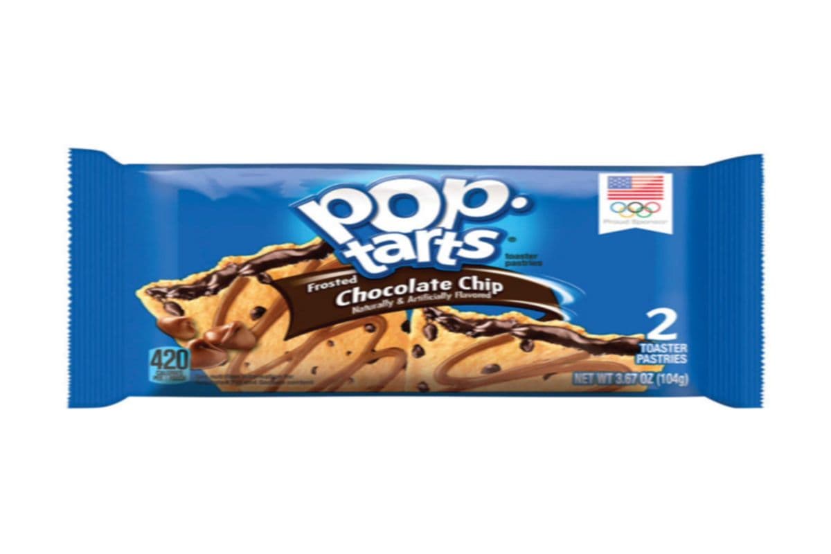 Pop tarts frosted chocolate chip
