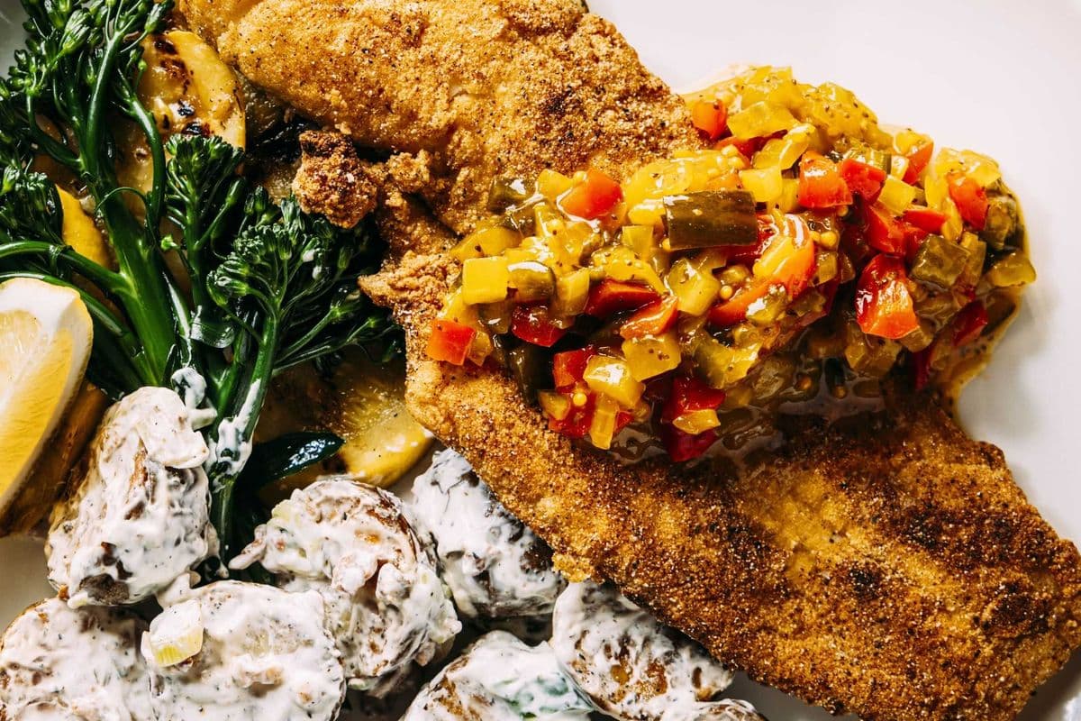 Pan-Fried Haddock
