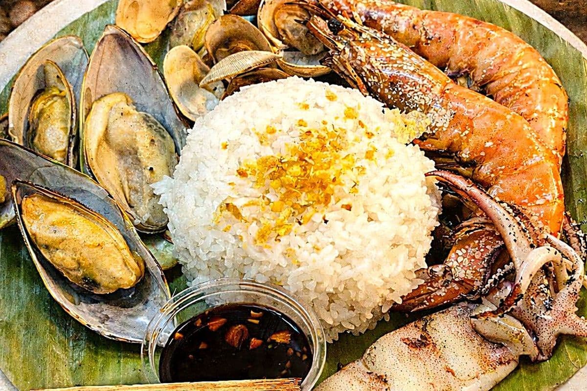 Grilled Seafood Platter