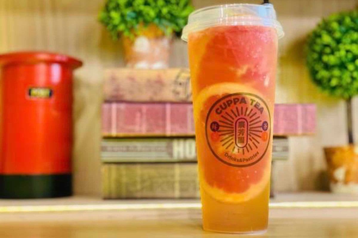 Grapefruit Iced Tea