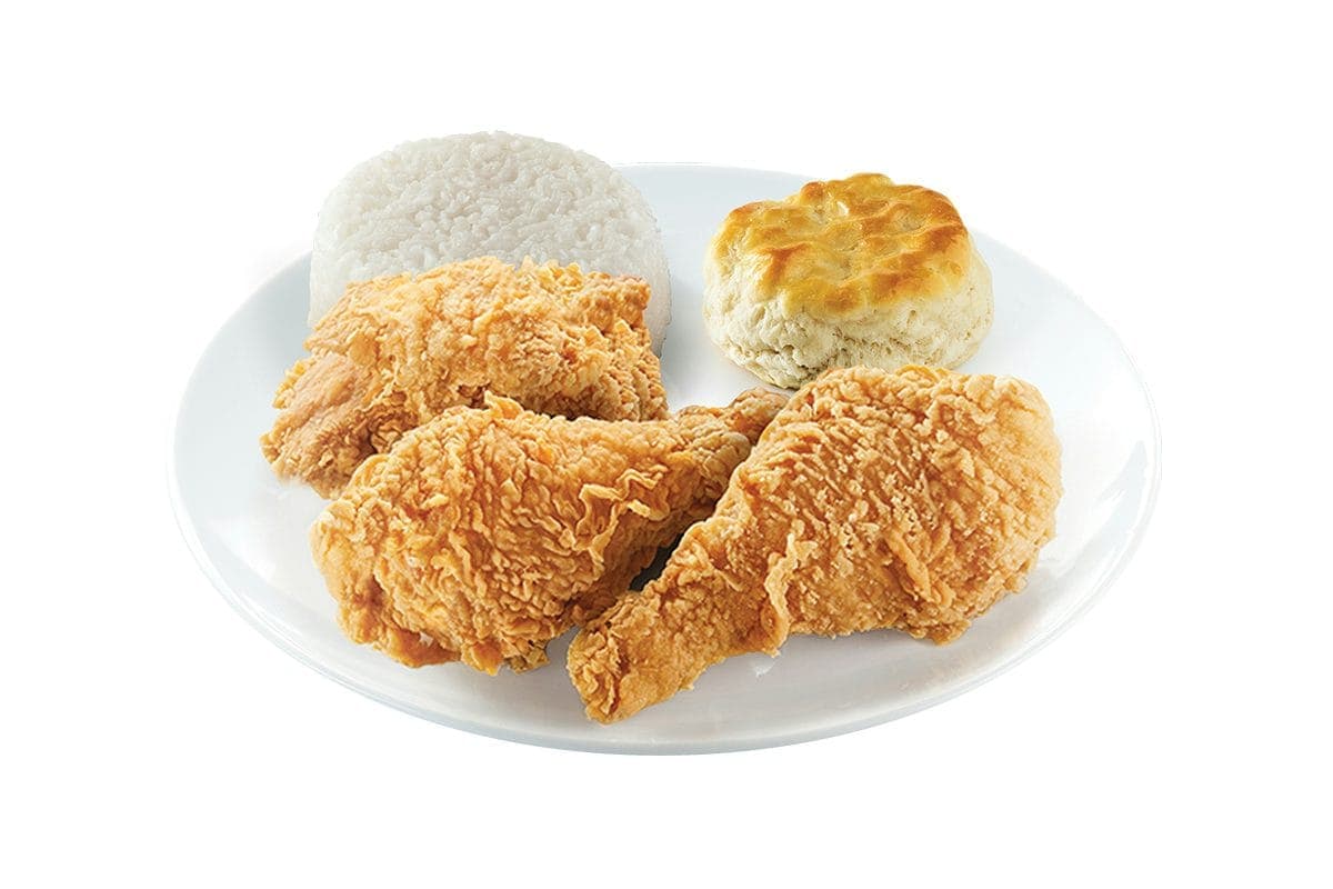 3pc Jolly Crispy Chicken w/ Biscuit + 1 Side
