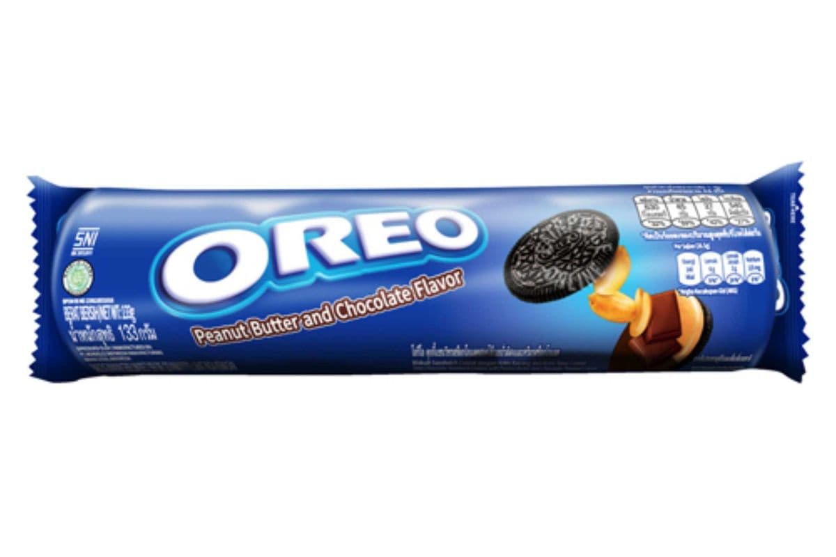 Biscuits Oreo 2 rouleaux Beurre de Cacahuète et crème chocolat
