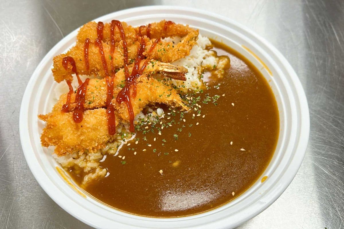 Shrimp Katsu Curry Rice Bowl