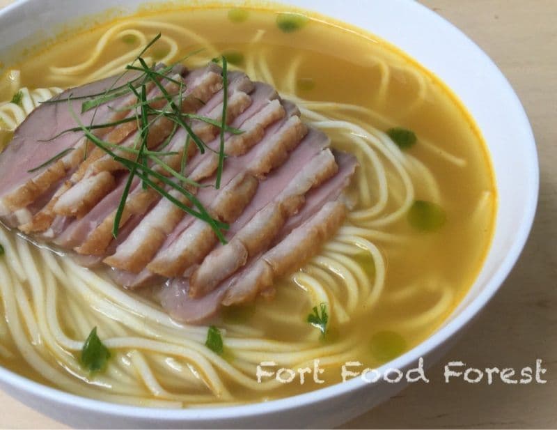 Duck Noodle in Soup 無骨鴨胸湯麵套餐