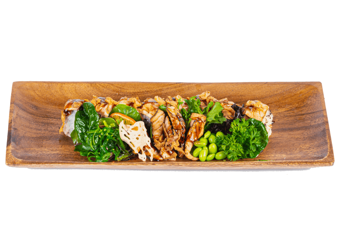 Salmon Teriyaki Roll (8 pcs)