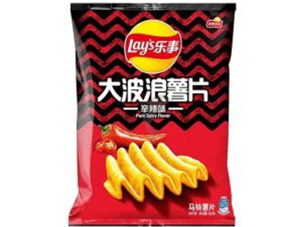 Lays China Big Wave Chips - Chili