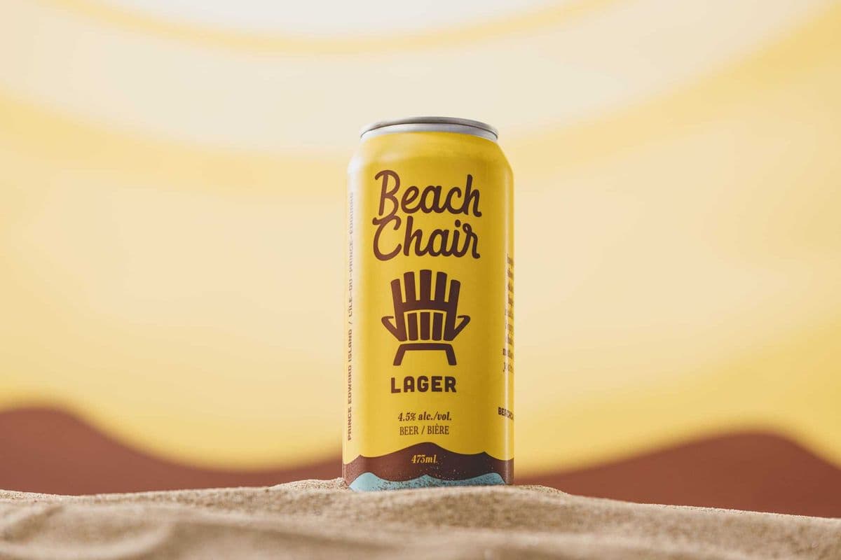 Beach Chair Lager (473 ml Can) (1 x 473 ml Can)