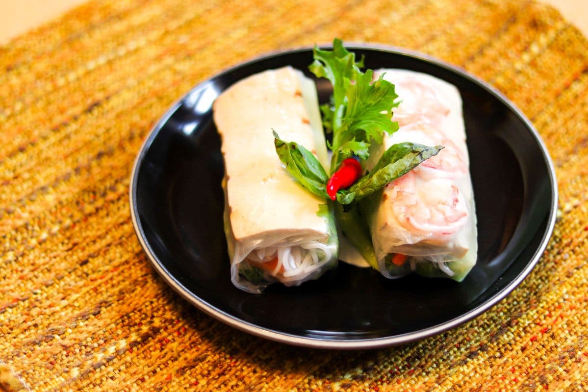 A3. Fresh Rolls Veggies (2 Rolls)