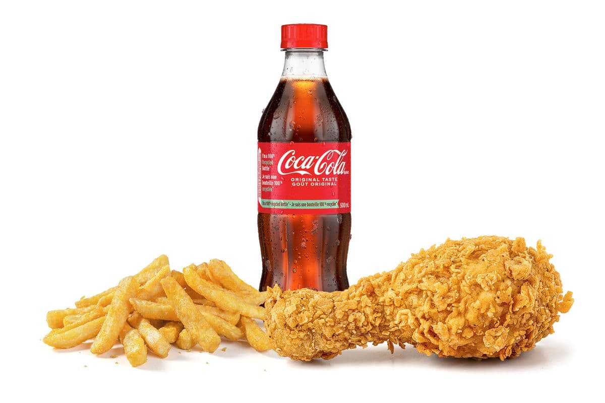 1-Piece Chicken, 1 Regular Side & 1 Regular Drink