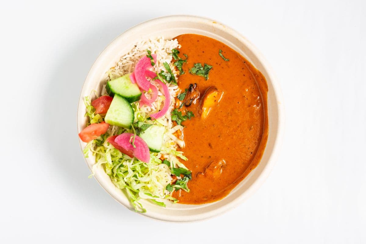 Butter chicken Bowl & Rice (seed oil free) (32 oz)