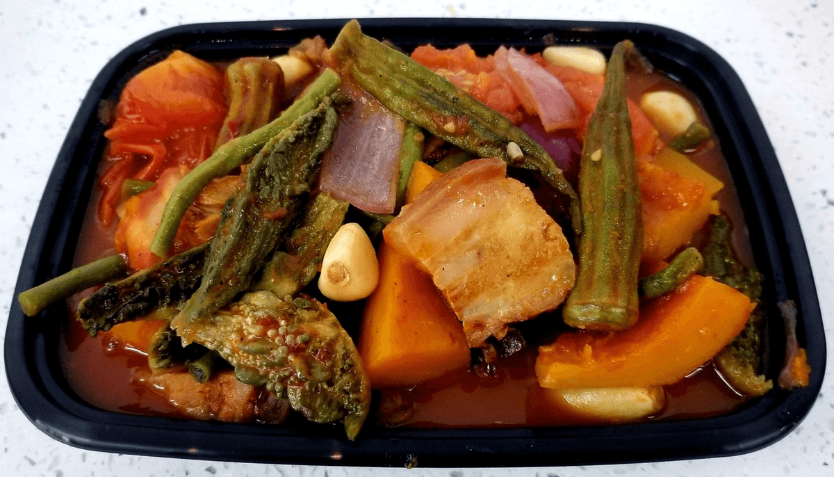 V1. Pinakbet with Rice
