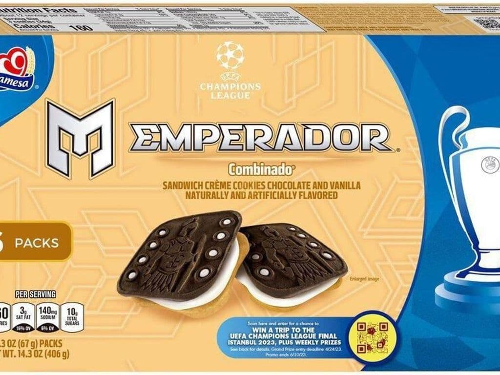Gamesa Emperador Sandwich Crème Cookies Chocolate And Vanilla And