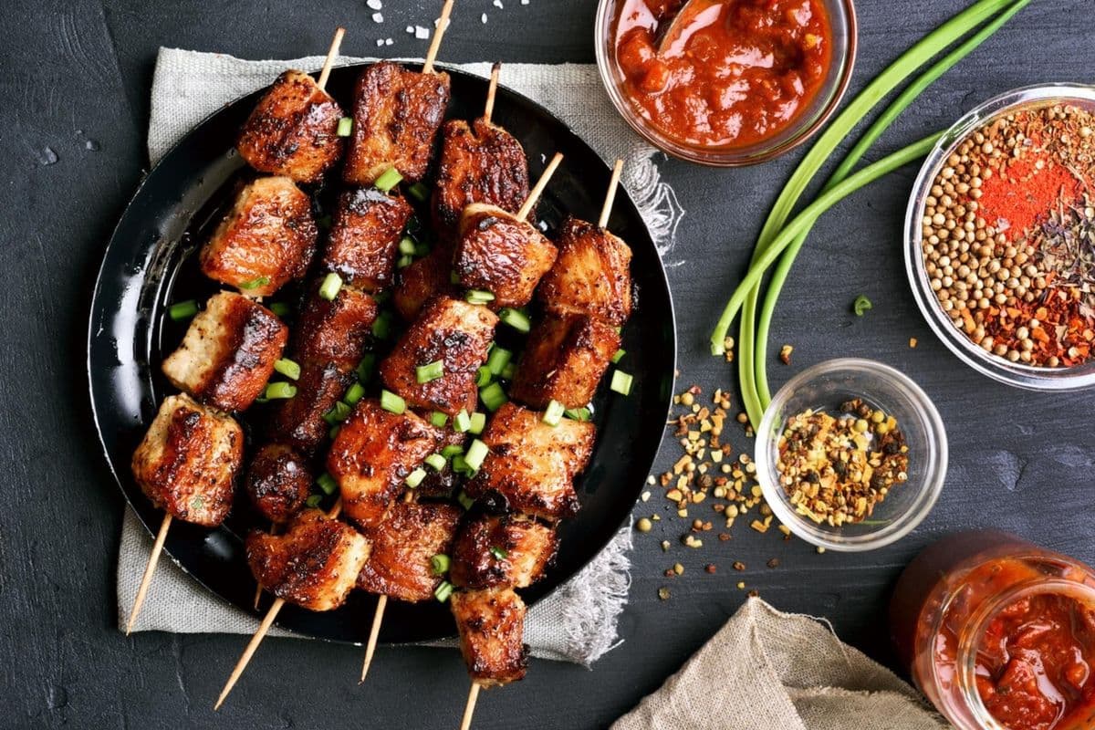 Chicken Skewers / Ga Nuong Xien