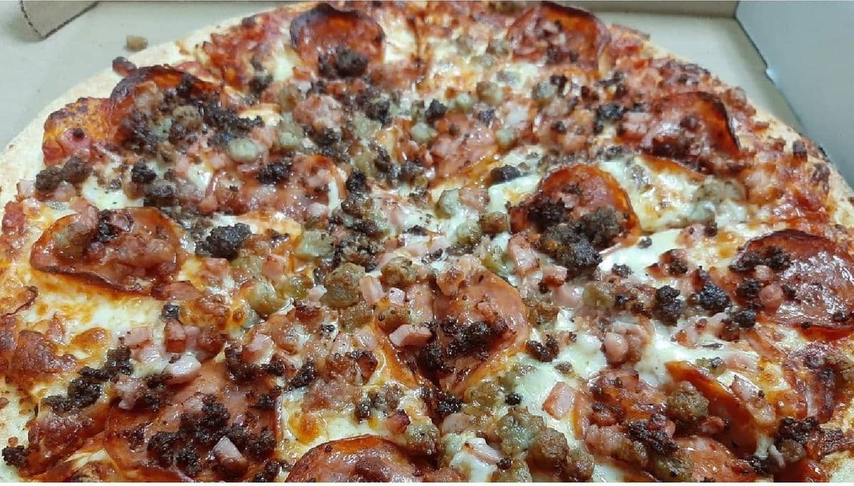 Large Lots O' Meat Pizza
