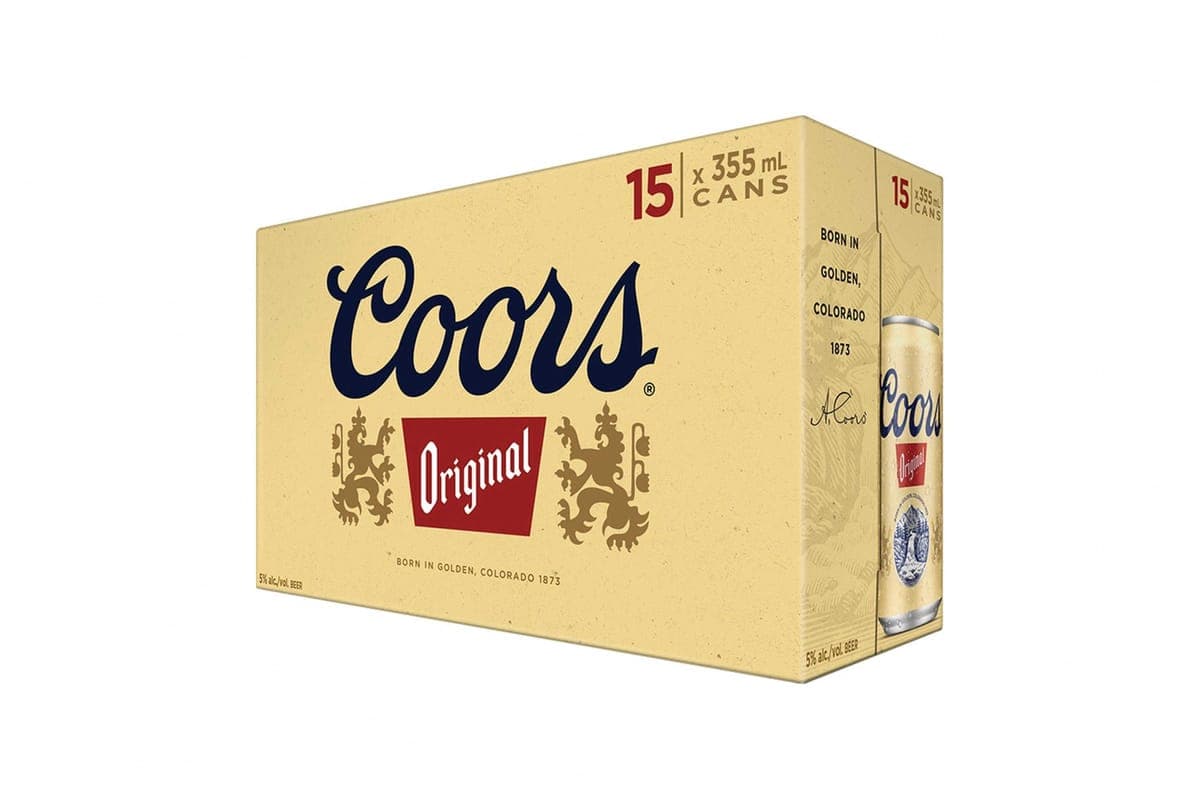 Coors Original (15 Cans) (15 x 355 ml)