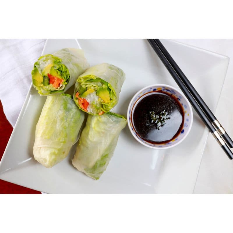 Veggie Rolls (2 pcs) with Avocado