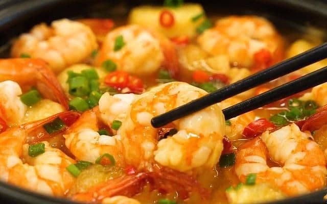 163. Tofu with Shrimp in Szechuan-Style