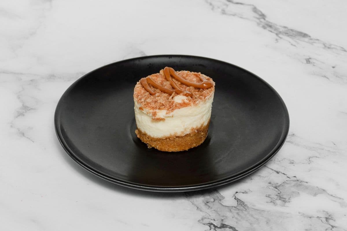 Mini Apple Caramel Cheesecake