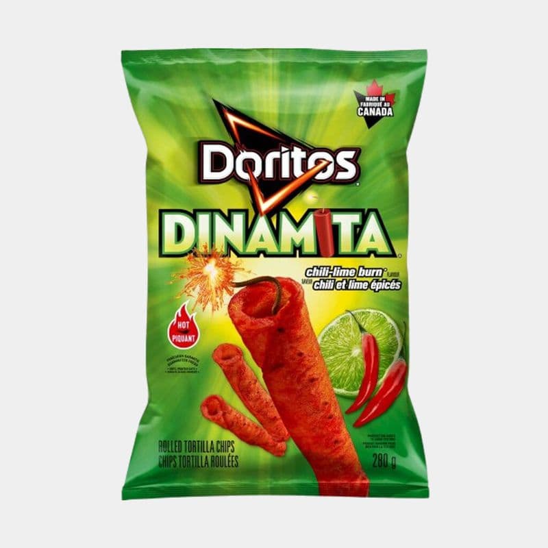 Doritos Dinamita Chile Lime Burn Tortilla Chips