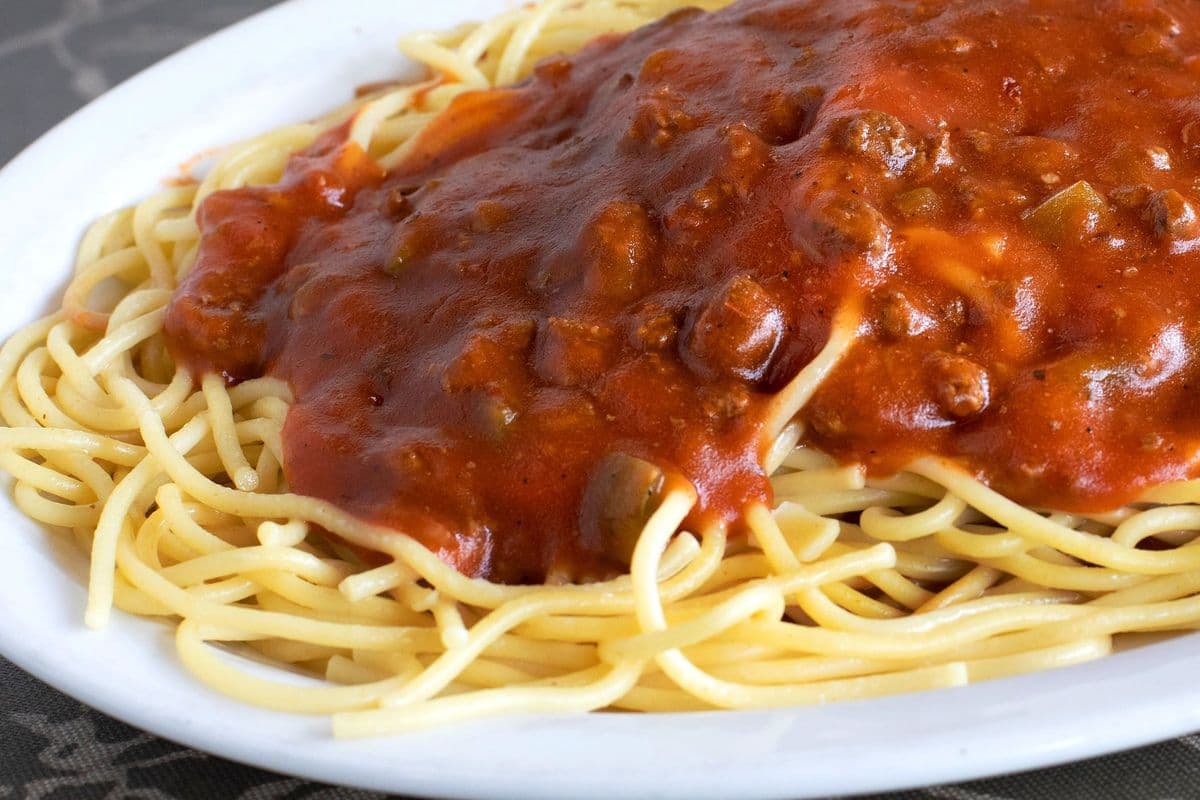 Spaghetti & Meat Sauce