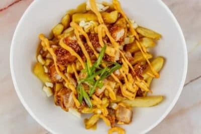 BBQ Fried Chicken Poutine