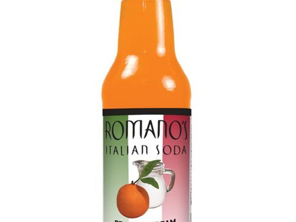 Romanos Italian Soda (355ml) - Orange Cream