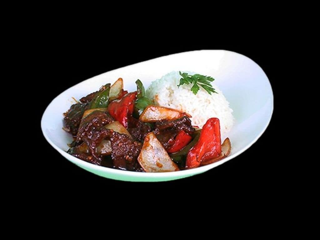 Beef with Oyster (Individual served with Steamed Rice)