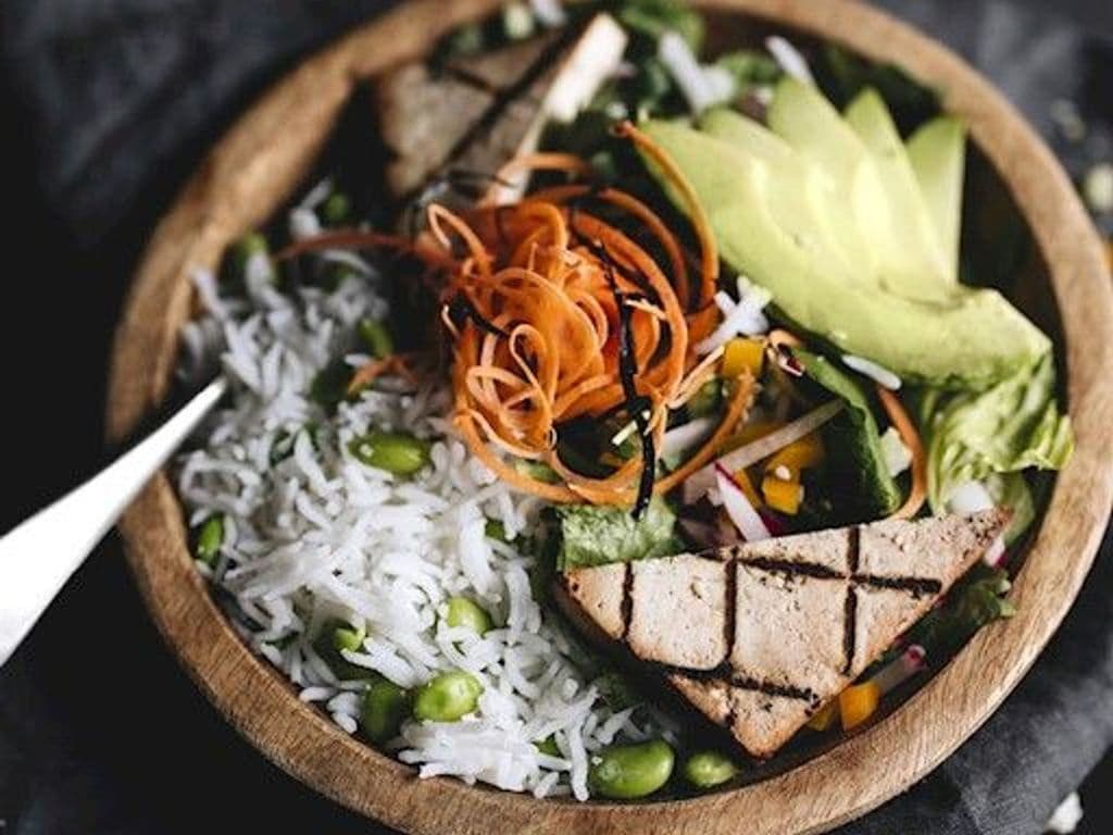 Poké Bol au tofu / Tofu Poké Bowl