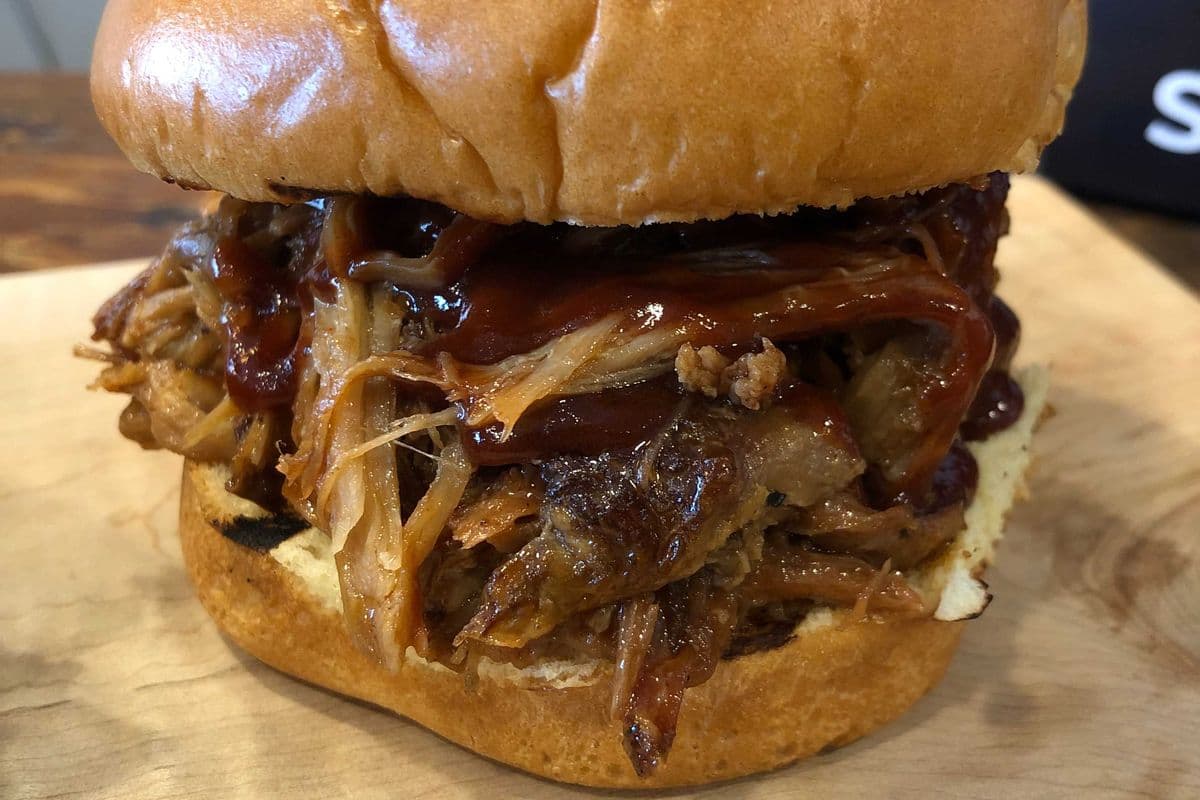 Pulled Pork Sandwich 5oz w/ Choice Of One Side