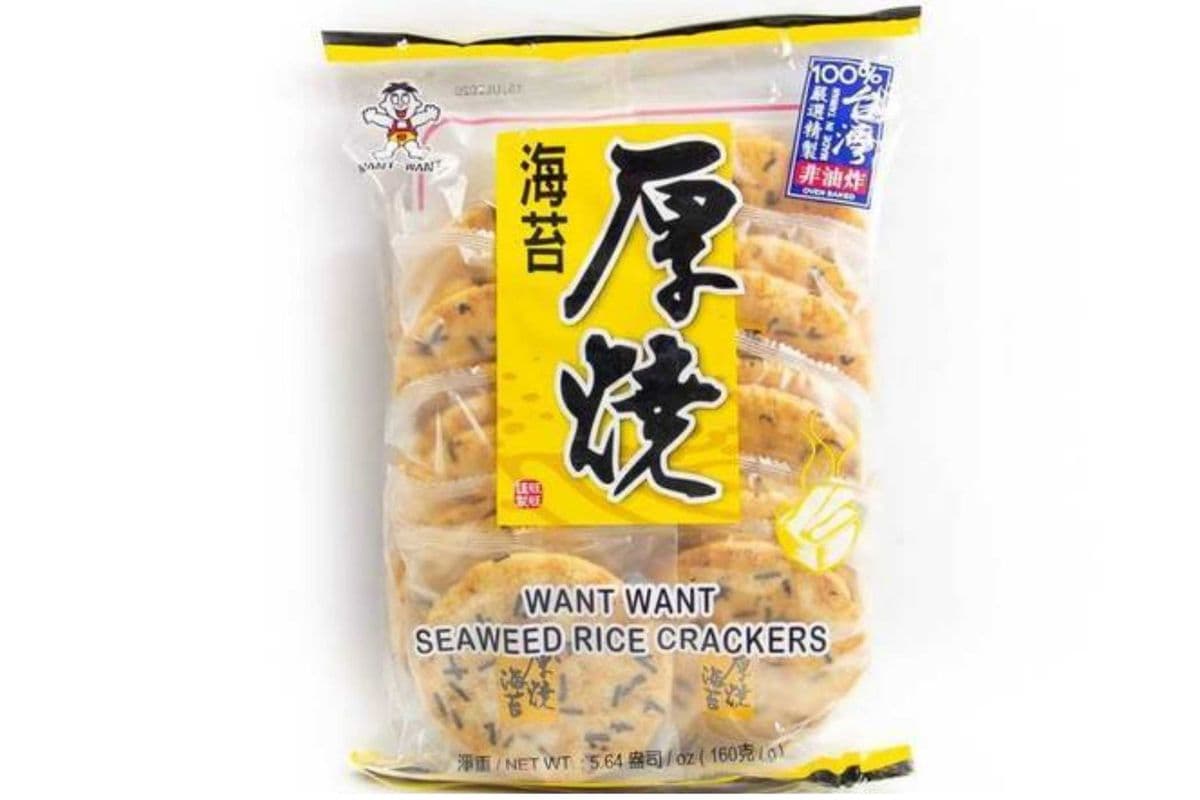 Want Want · Seaweed Rice Cracker(168g)