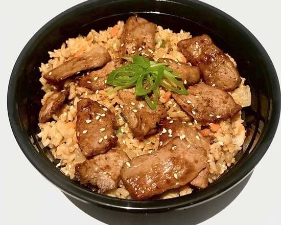 Riz frit à la japonaise au boeuf / Japanese style fried rice Steak