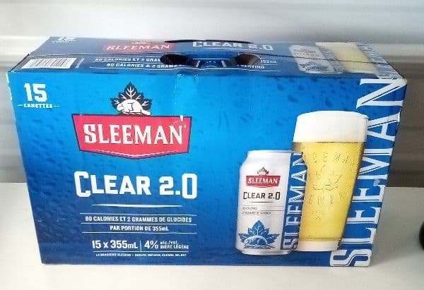 Sleeman Clear 2.0 ( 15×355 ml Cans)