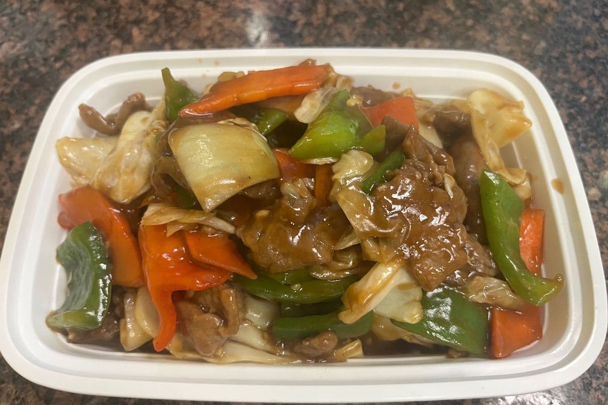 56D. Beef with Teriyaki Sauce