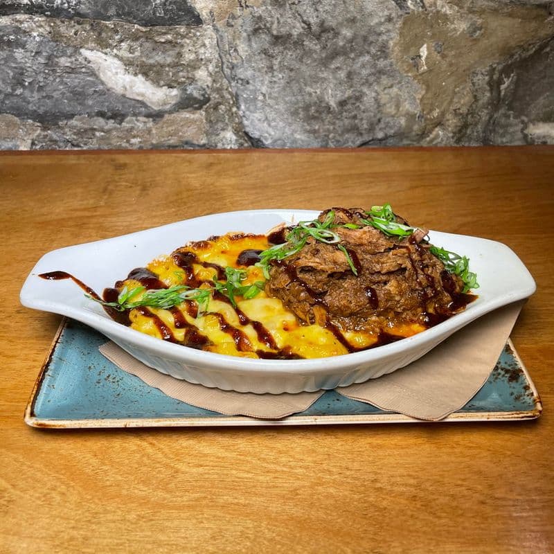 Pulled Pork Mac and Cheese