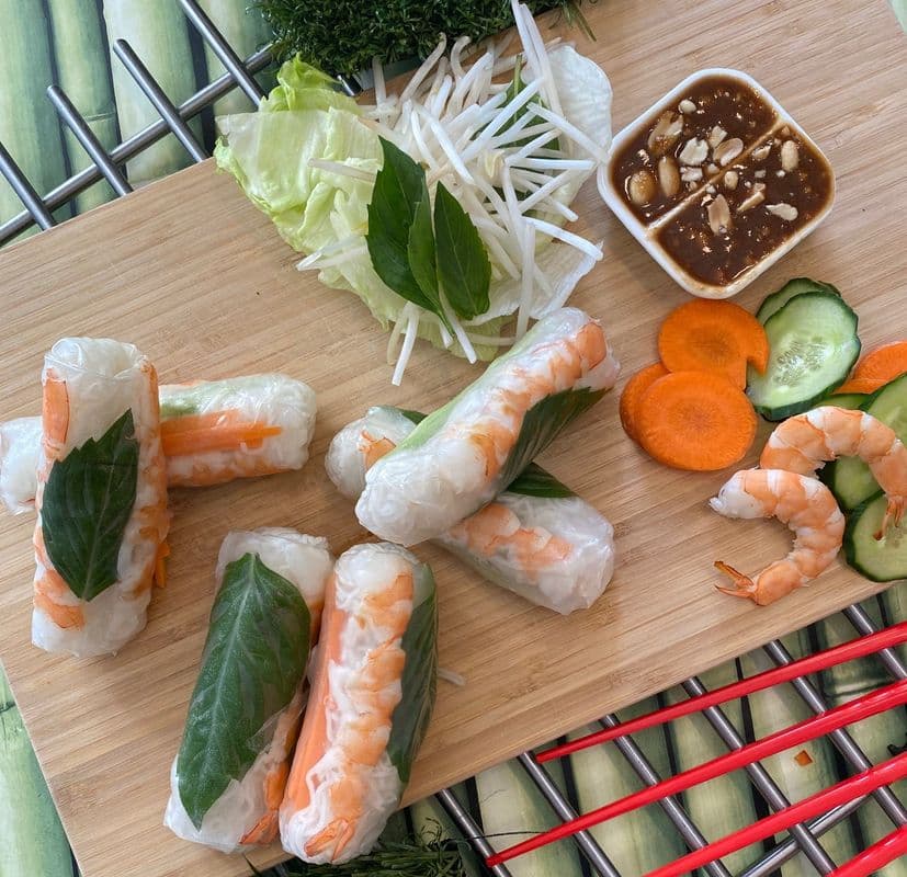 A1. Vietnamese Salad Rolls