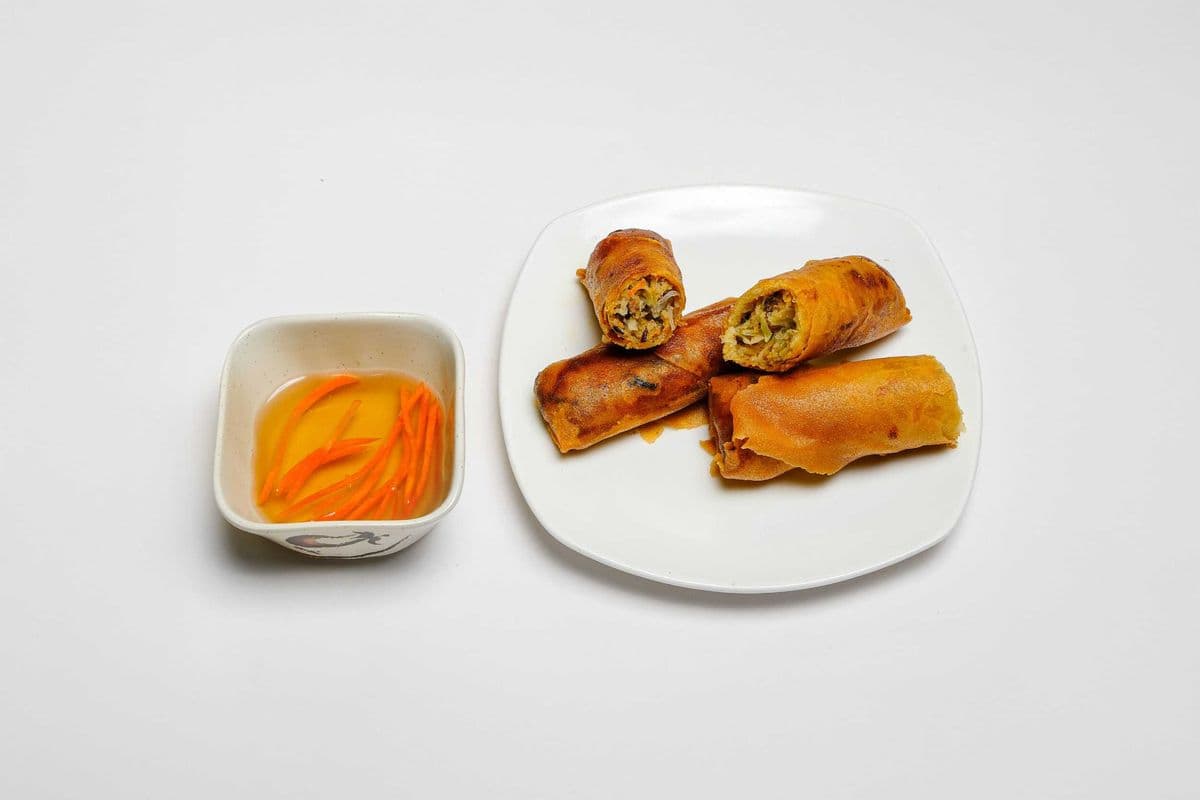 2. Pork Spring Rolls (2 pcs)