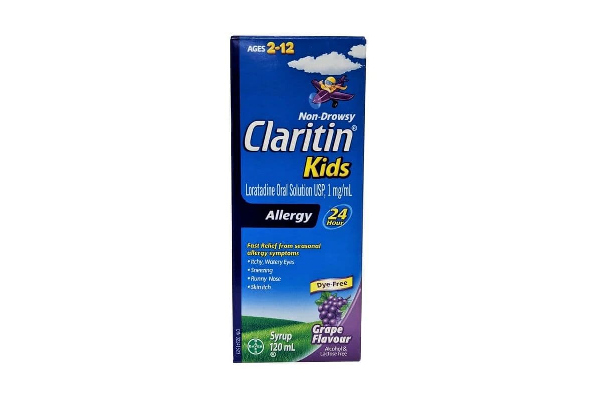 Claritin Kids 1mg/ml Syrup (120 ml)