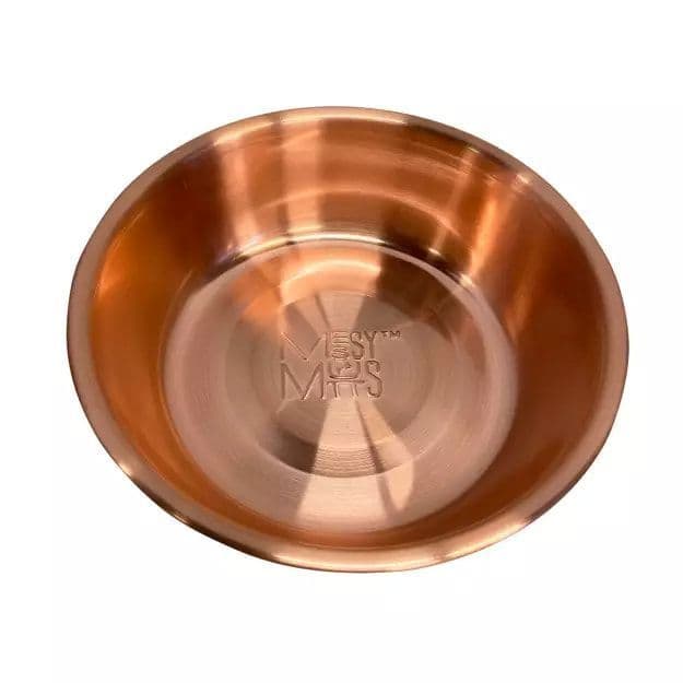 Messy Mutts Copper Colored Stainless Steel Bowl
