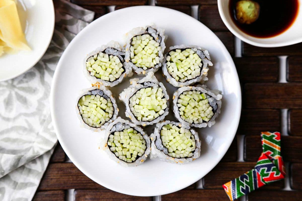 53. Cucumber Hoso Maki (6 pcs)